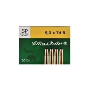 Cart SELLIER & BELLOT 9.3x74R 285GRS SP
