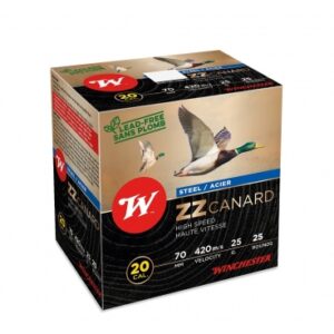 Cart WINCHESTER zz canard 20/70 n°5 acier