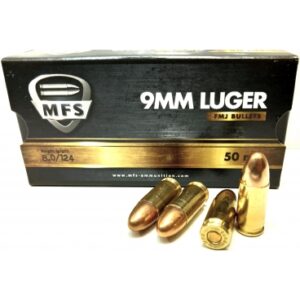 Cart  MFS cal 9Para 154grs subsonic fp