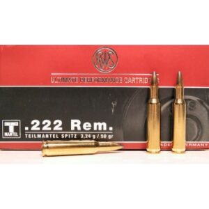 Cart RWS 222Rem 50grs teilmantel