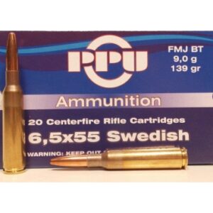 Cart PARTIZAN 6.5x55 139grs FMJ