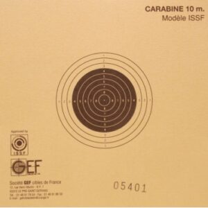 Cibles 10m carab 10x10