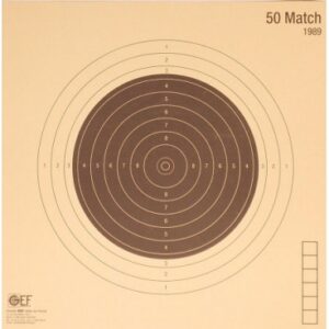 Cibles 50m carabine 20x20